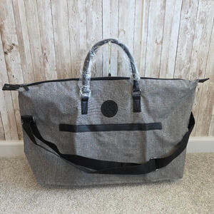 Vince Camuto Gray Large Duffle Bag